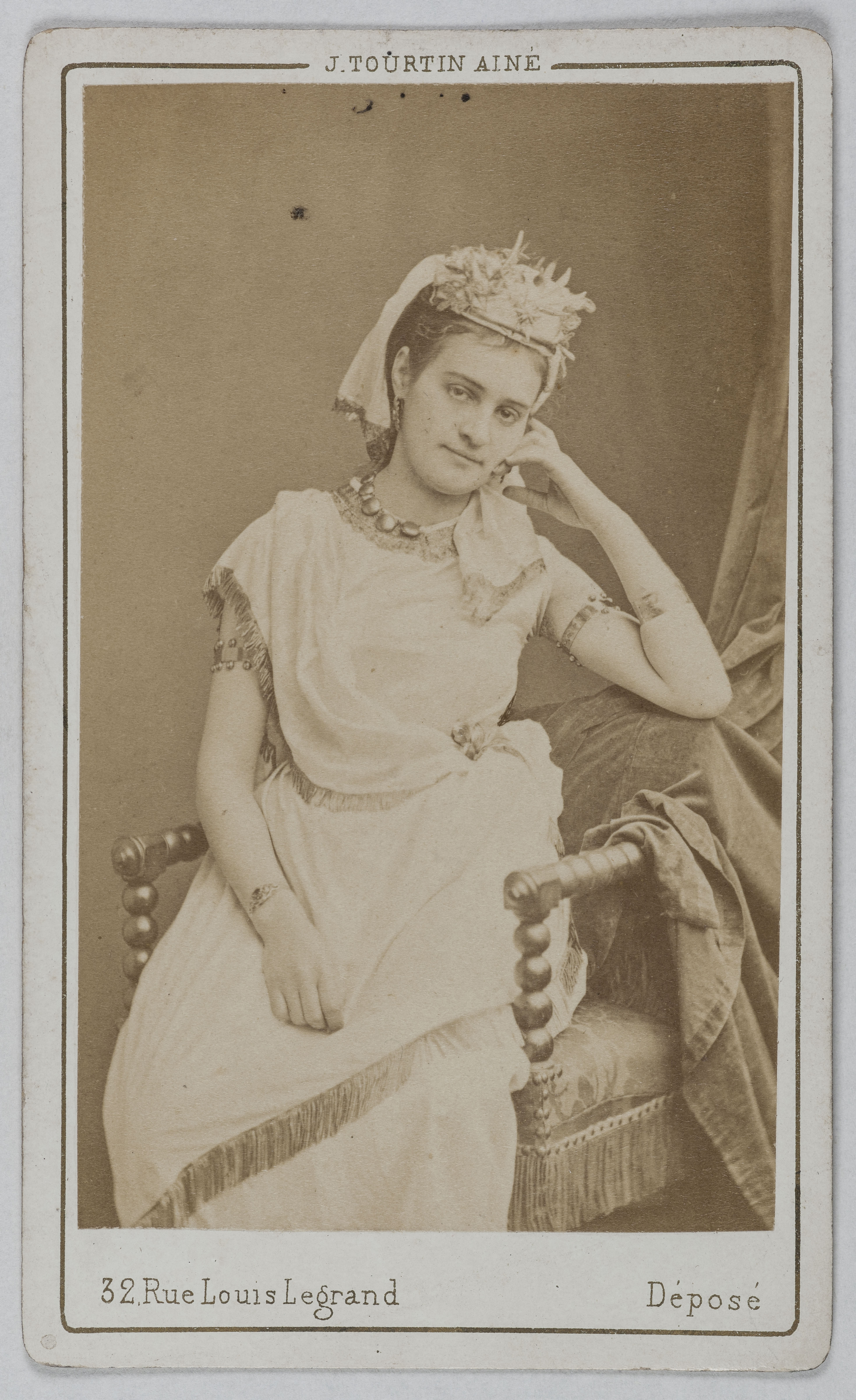 Joseph Tourtin, Portrait de Félicie, (actrice)