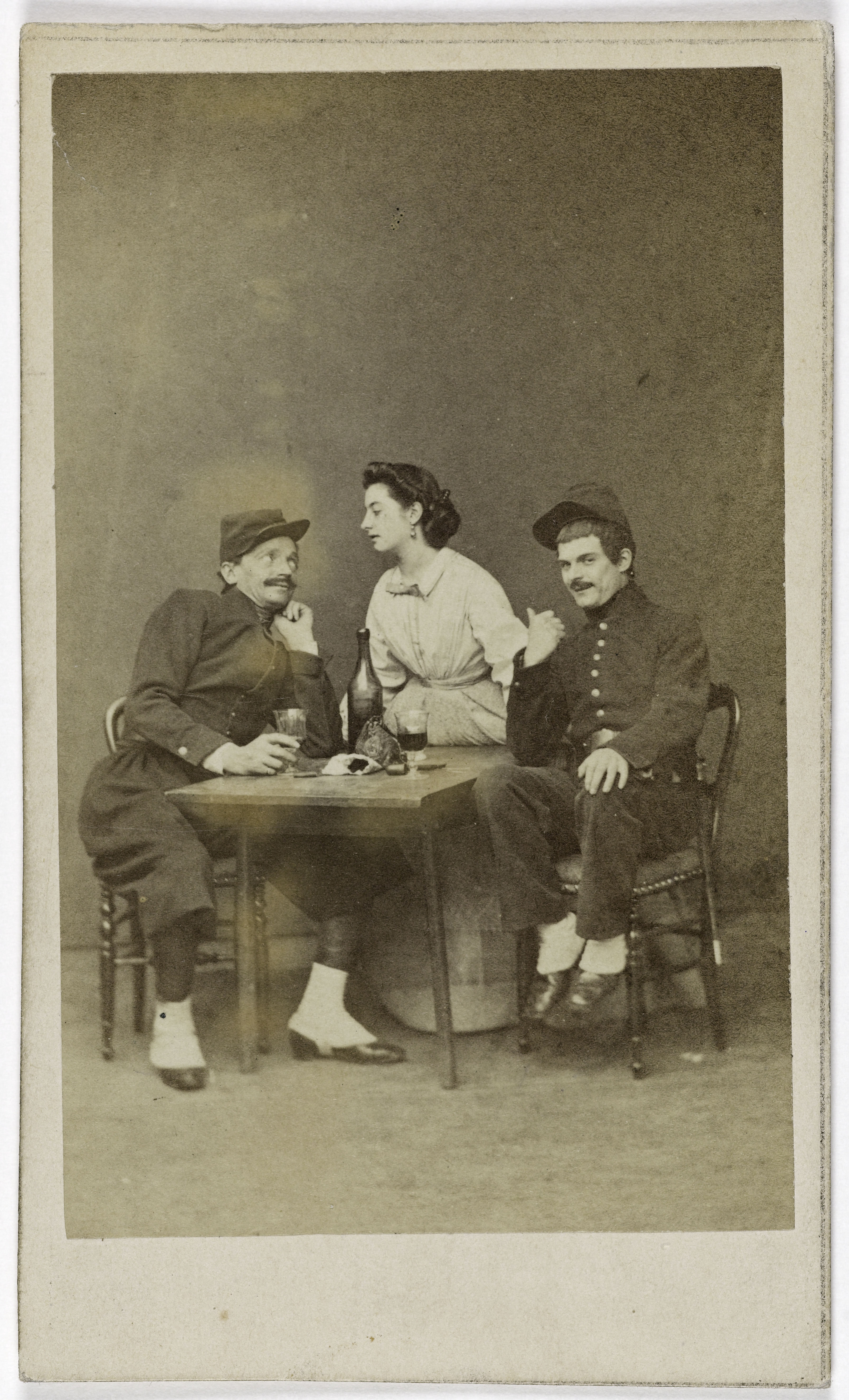 Anonyme, Portrait de Mme Dubois (actrice), de Legrenay et Tissier