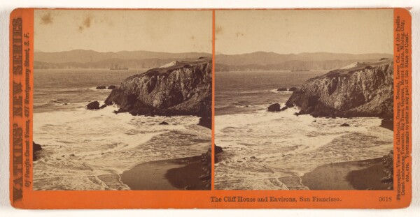 Carleton Watkins, The Cliff House and Environs, San Francisco.