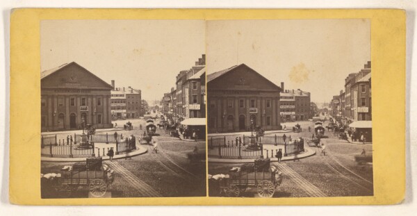 John B. Heywood, Haymarket Square and Charlestown St. - Instan. [Boston, Mass.]