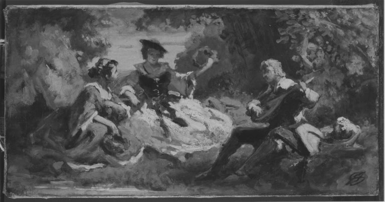 Carl Spitzweg, Des Sängers Lohn