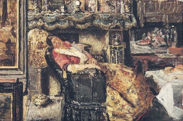Henri De Braekeleer, Siesta (Sleeping Model),