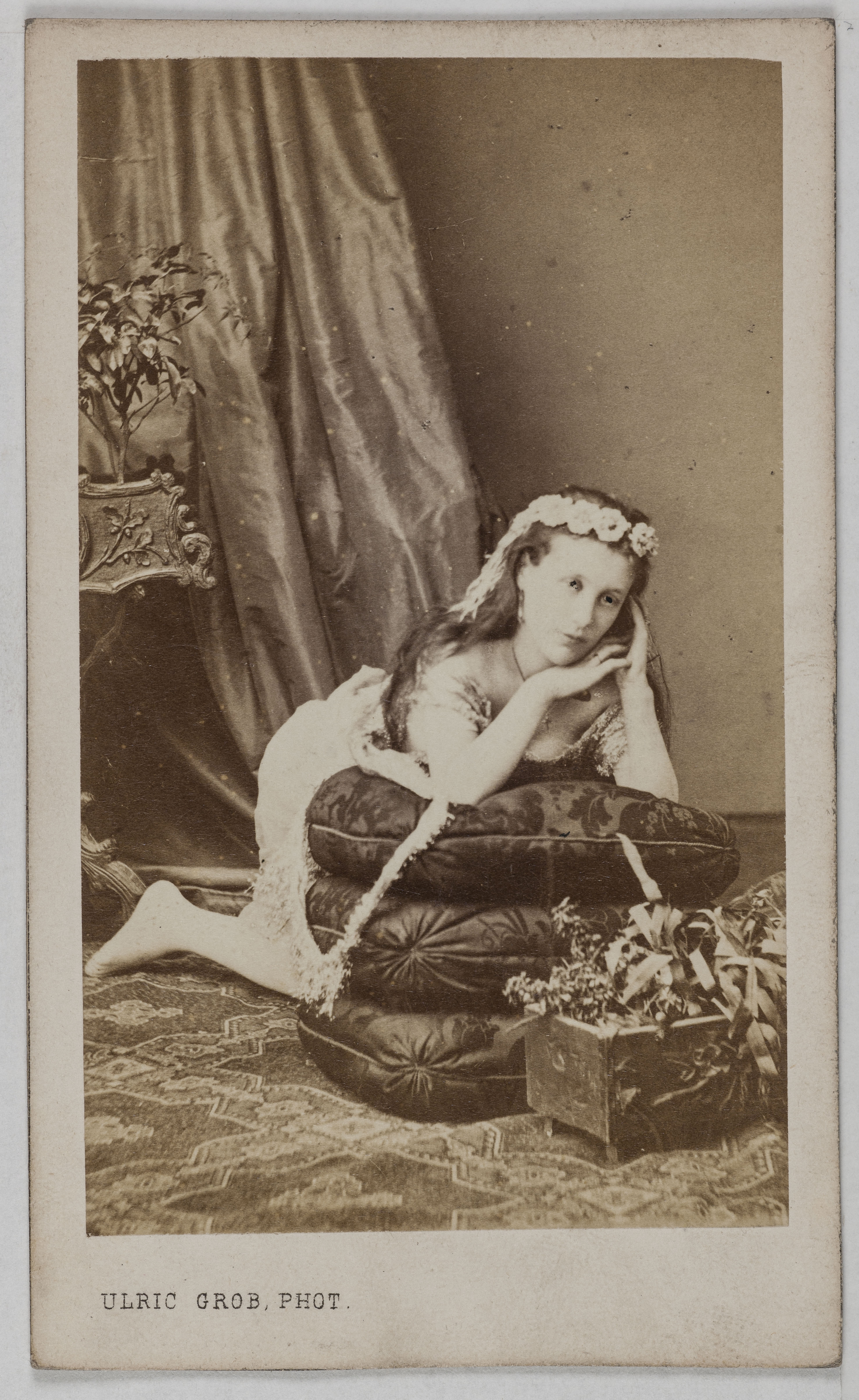 Ulric Grob, Portrait de Josepha (actrice au théâtre de l'Ambigü)