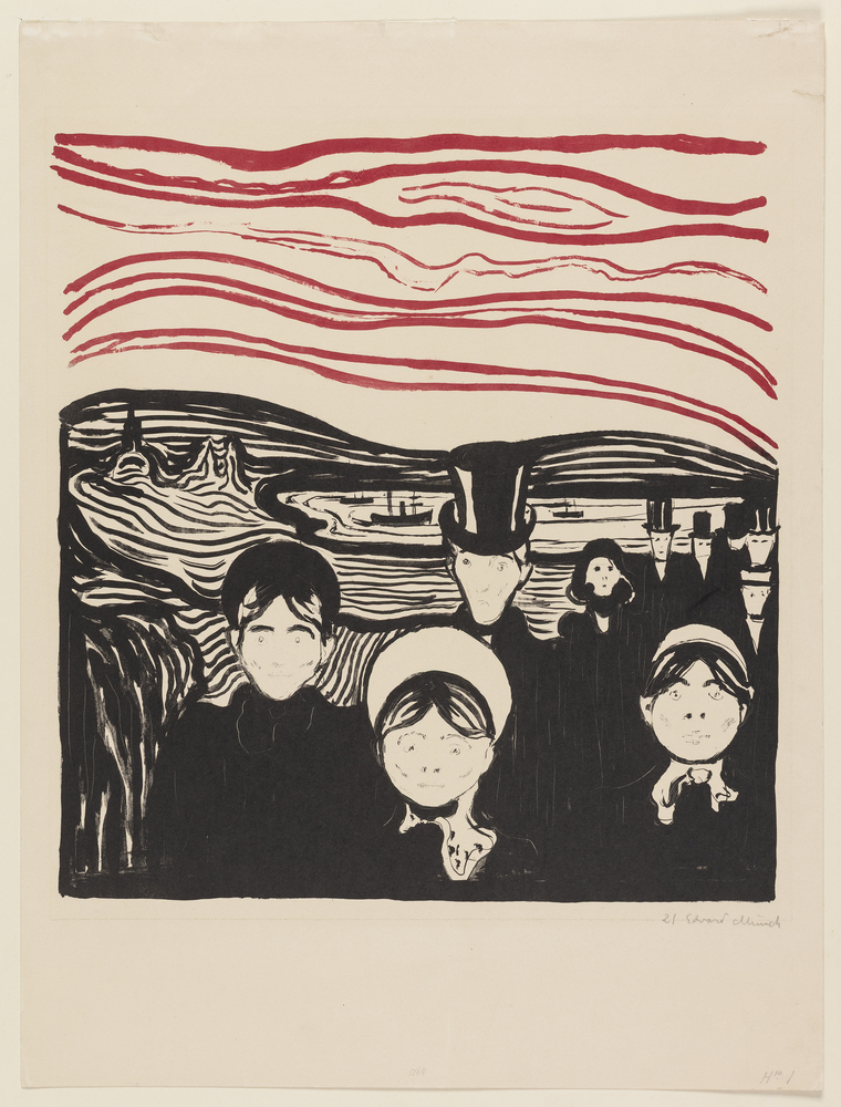 Edvard Munch, Angst