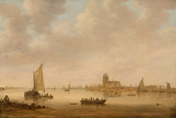 Jan van Goyen, View of Dordrecht from the Dordtse Kil
