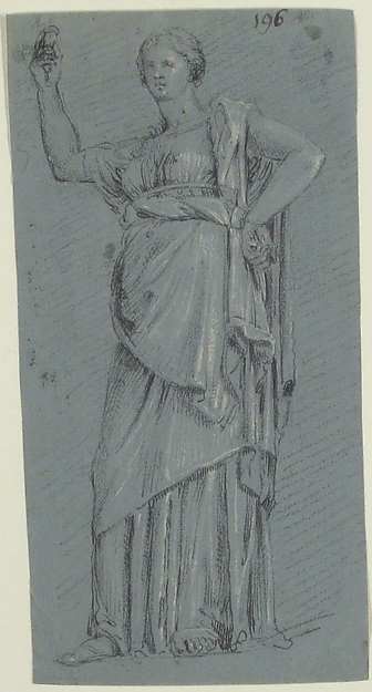 Anonymous, French, 18th century, Drawing after the "Juno Cesi"