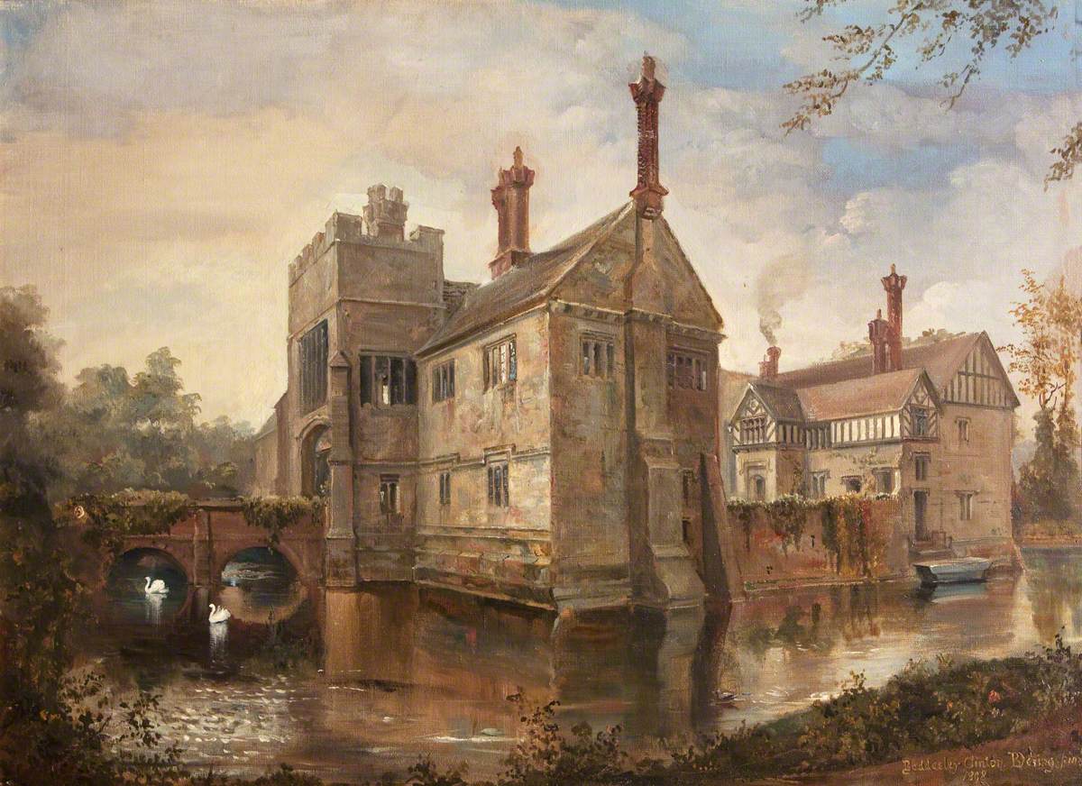 Rebecca Dulcibella Orpen, View of Baddesley Clinton from the North-East