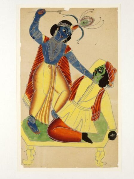 Unknown, Krishna and Kamsa