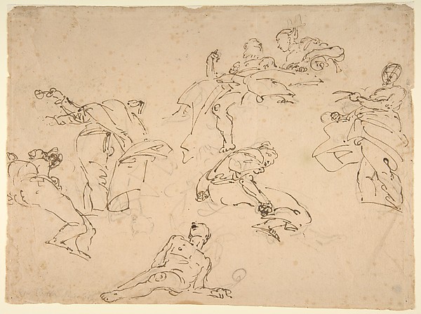Giovanni Battista Tiepolo, Figure Studies