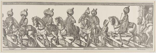 Unknown, Soliman the Magnificent going to Moshul