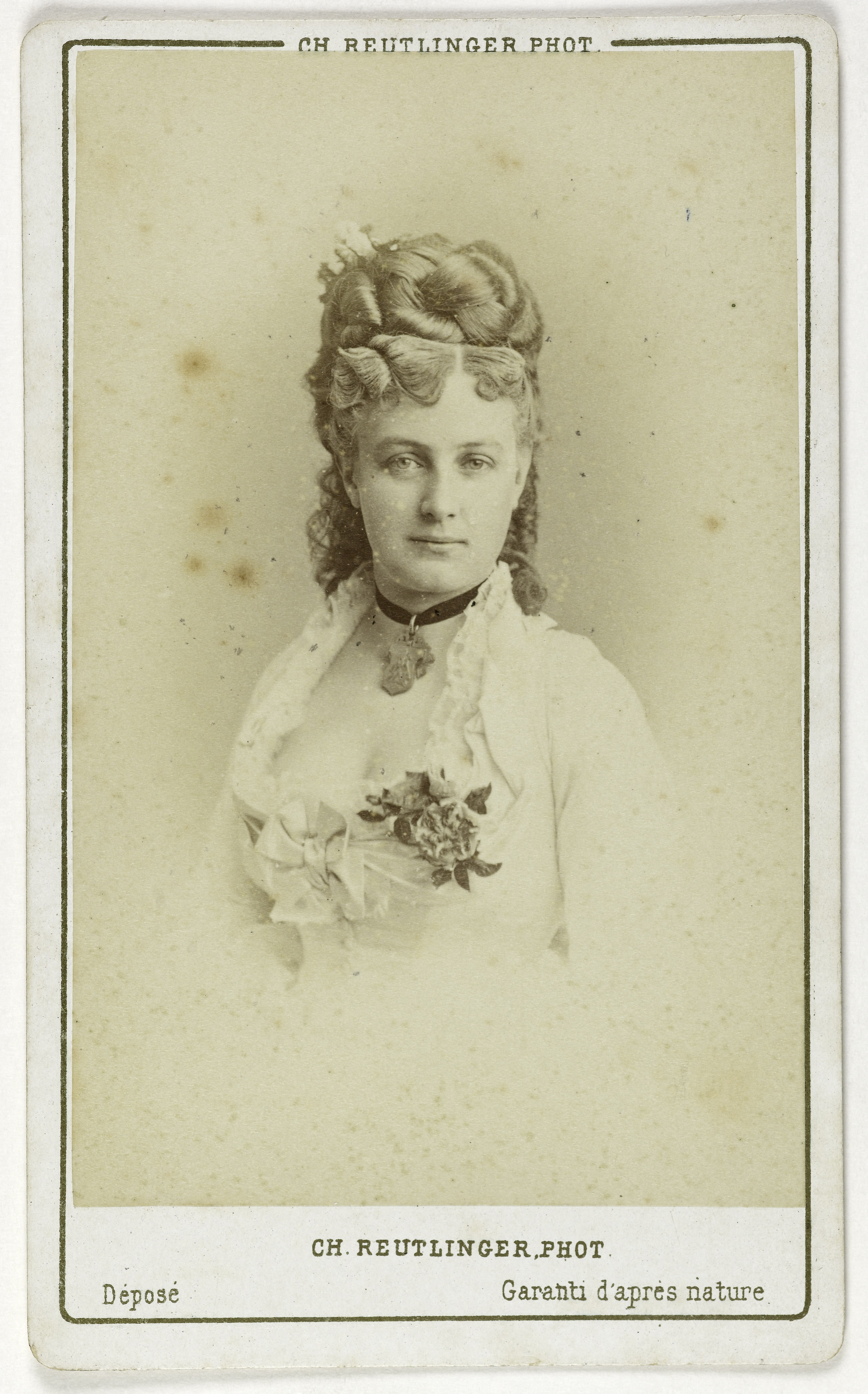Charles Reutlinger, Portrait de Latour Amélie, (Julie Lieutet, dite), (actrice)