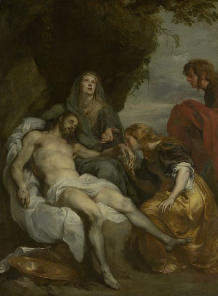 Anthony van Dyck, The Lamentation over the Dead Christ