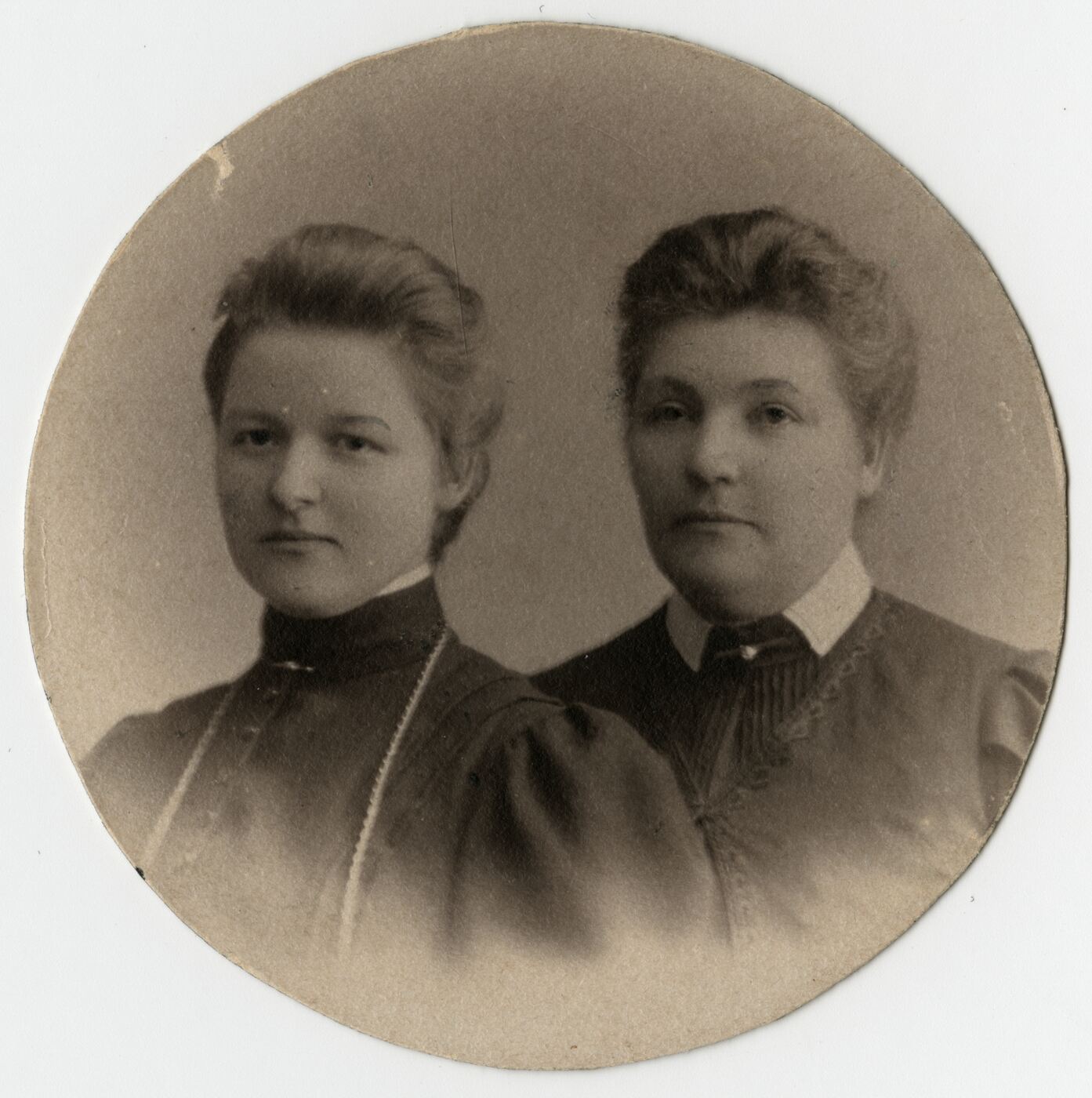 Nežinomas autorius, Aleksandra Zubovaitė ir jos mama Sofija