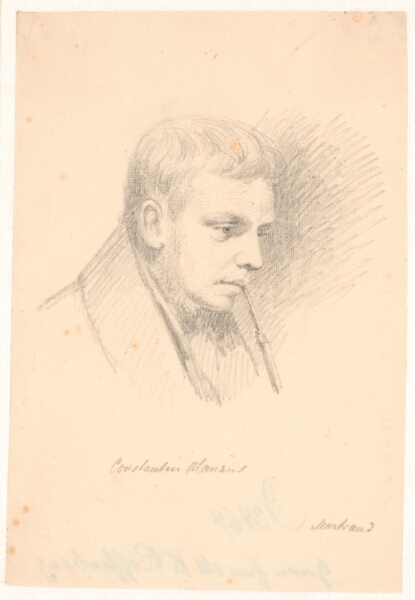 Wilhelm Marstrand, Portræt af Constantin Hansen