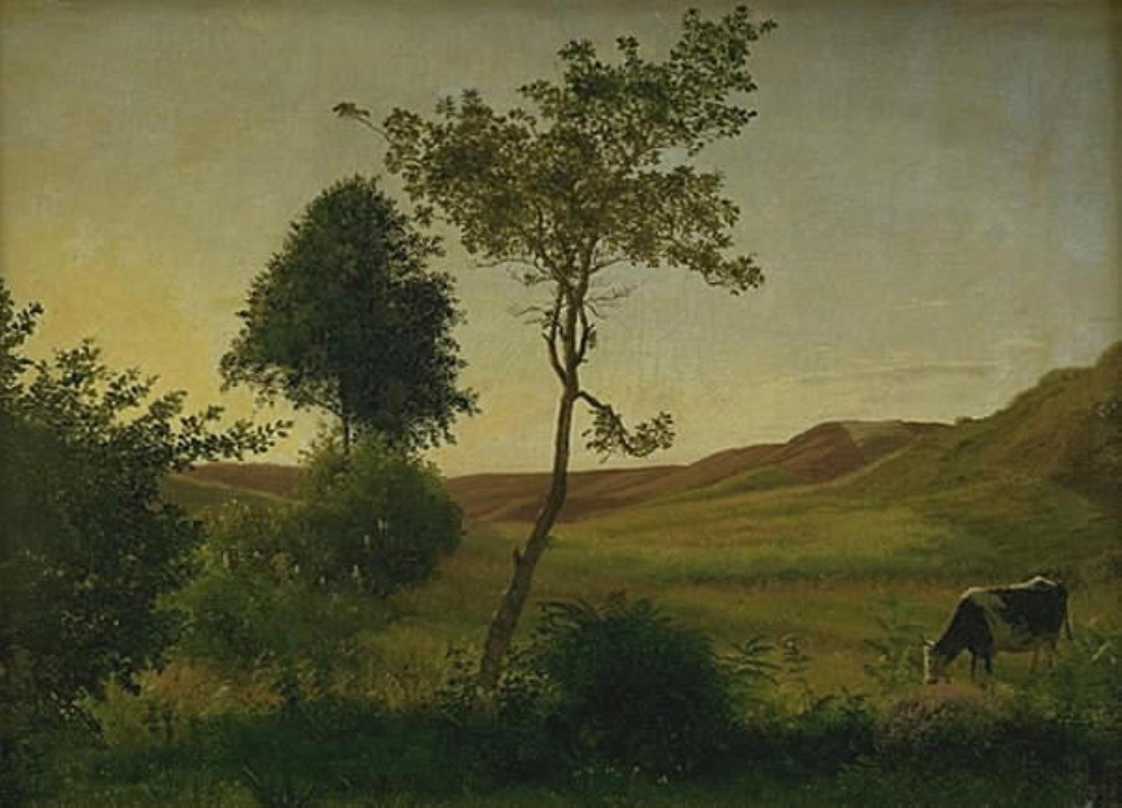 Vilhelm Kyhn, Landskab ved Hald henimod aften