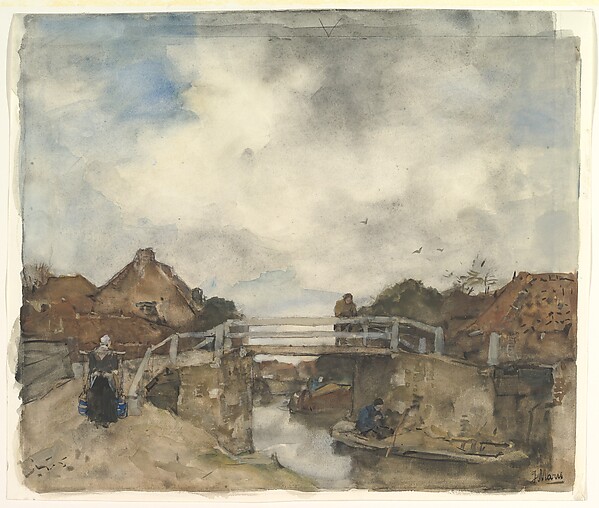 Jacob Maris, Dutch Canal, Rijswijk