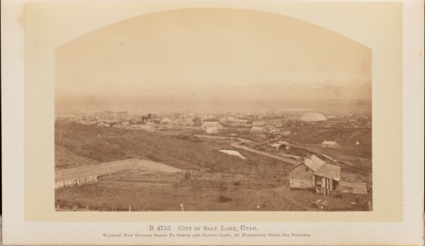 Carleton Watkins, City of Salt Lake, Utah