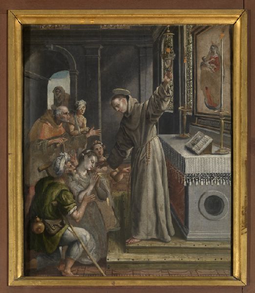Maerten de Vos, Saint Didacus Heals the Sick