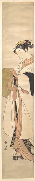 Suzuki Harunobu, Young Purple
