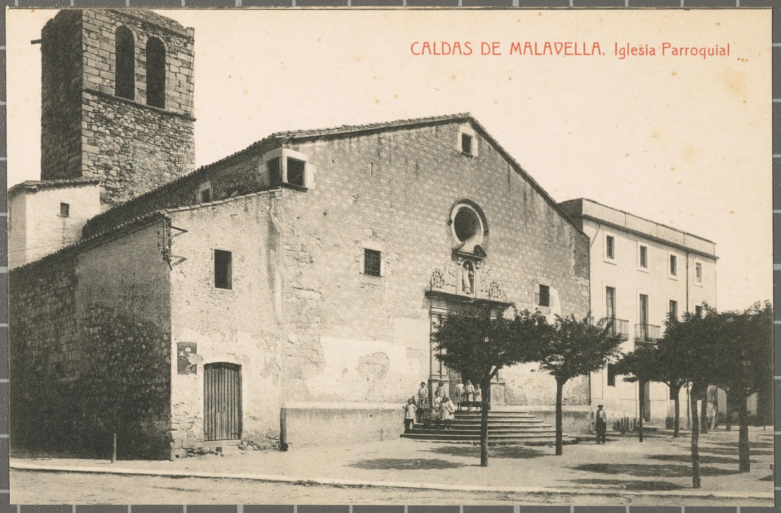 Josep (atribuïda) Thomas Bigas, CALDAS DE MALAVELLA. Iglesia Parroquial