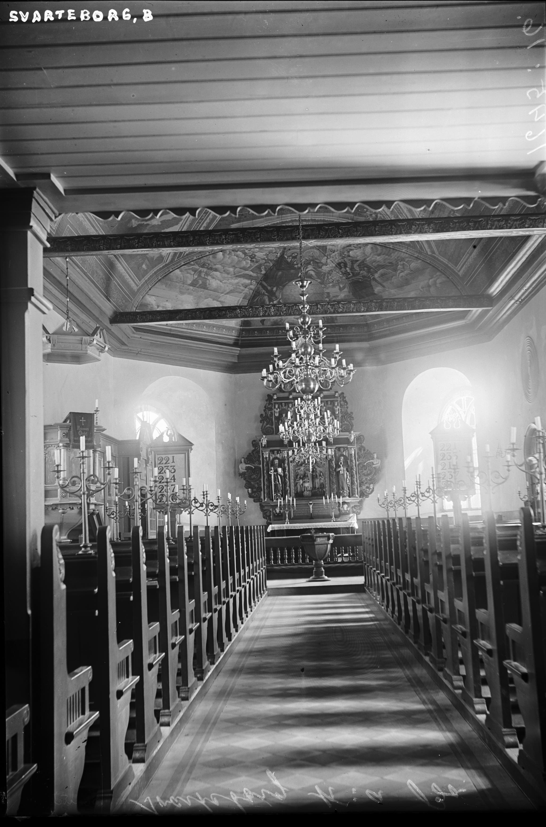 Sven Brandel, Svarteborgs kyrka