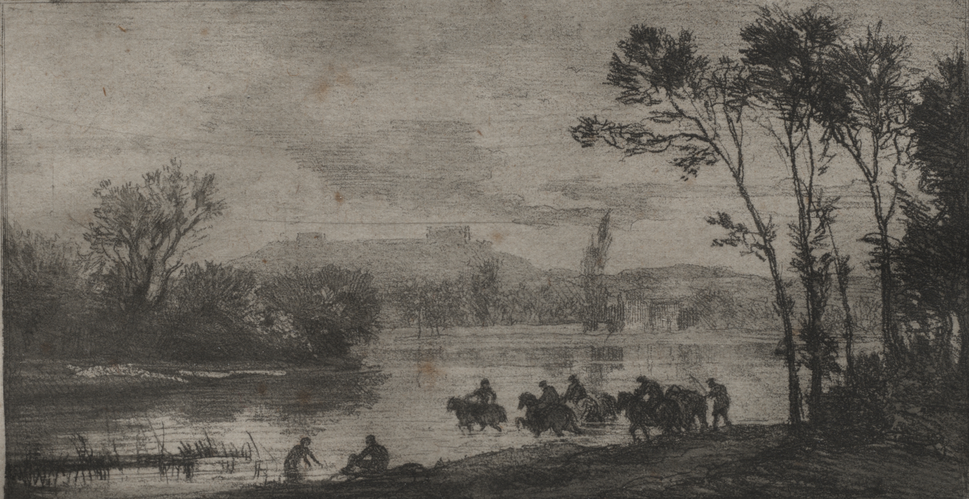 Charles François Daubigny, The Little Cavaliers