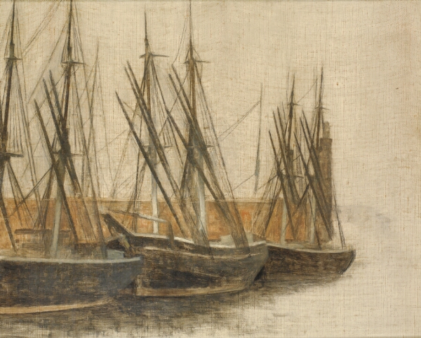 Vilhelm Hammershøi, Fra Christianshavns Kanal