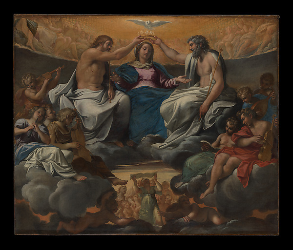 Annibale Carracci, The Coronation of the Virgin