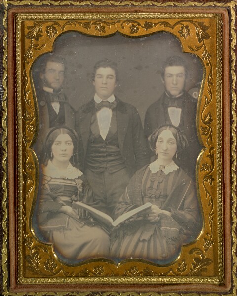 Unknown, [Group Portrait of Five People]