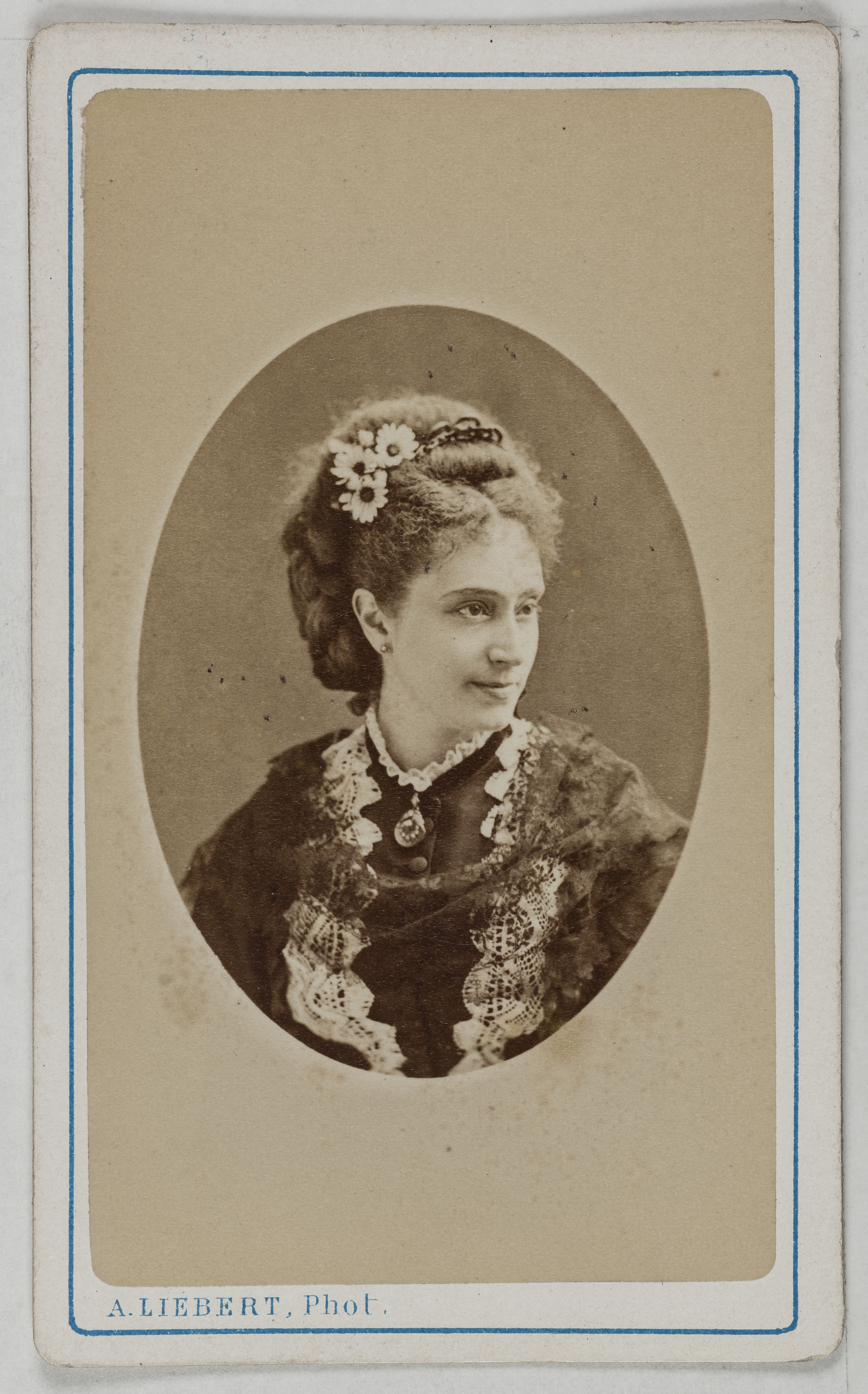 Alphonse Liébert, Portrait de Juliani (actrice au théâtre du Châtelet et des Variétés)