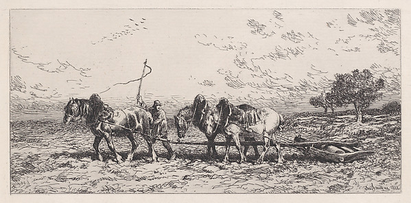 Charles Jacque, Le Rouleau
