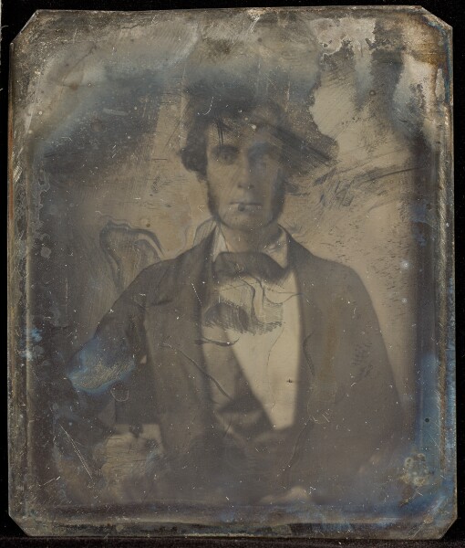 Jacob Byerly, [Portrait of a Man with Muttonchop Whiskers]