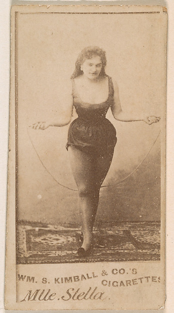 William S. Kimball & Company, Mlle. Stella, from the Actresses series (N203) issued by Wm. S. Kimball & Co.