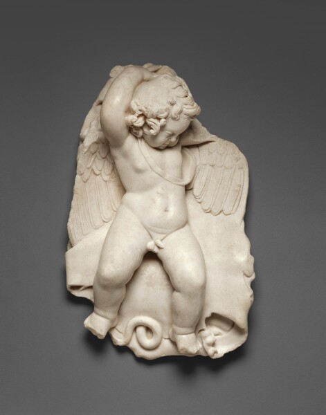 Unknown, Statuette of a Sleeping Cupid