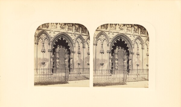 Unknown, West Door of Lichfield Cathedral