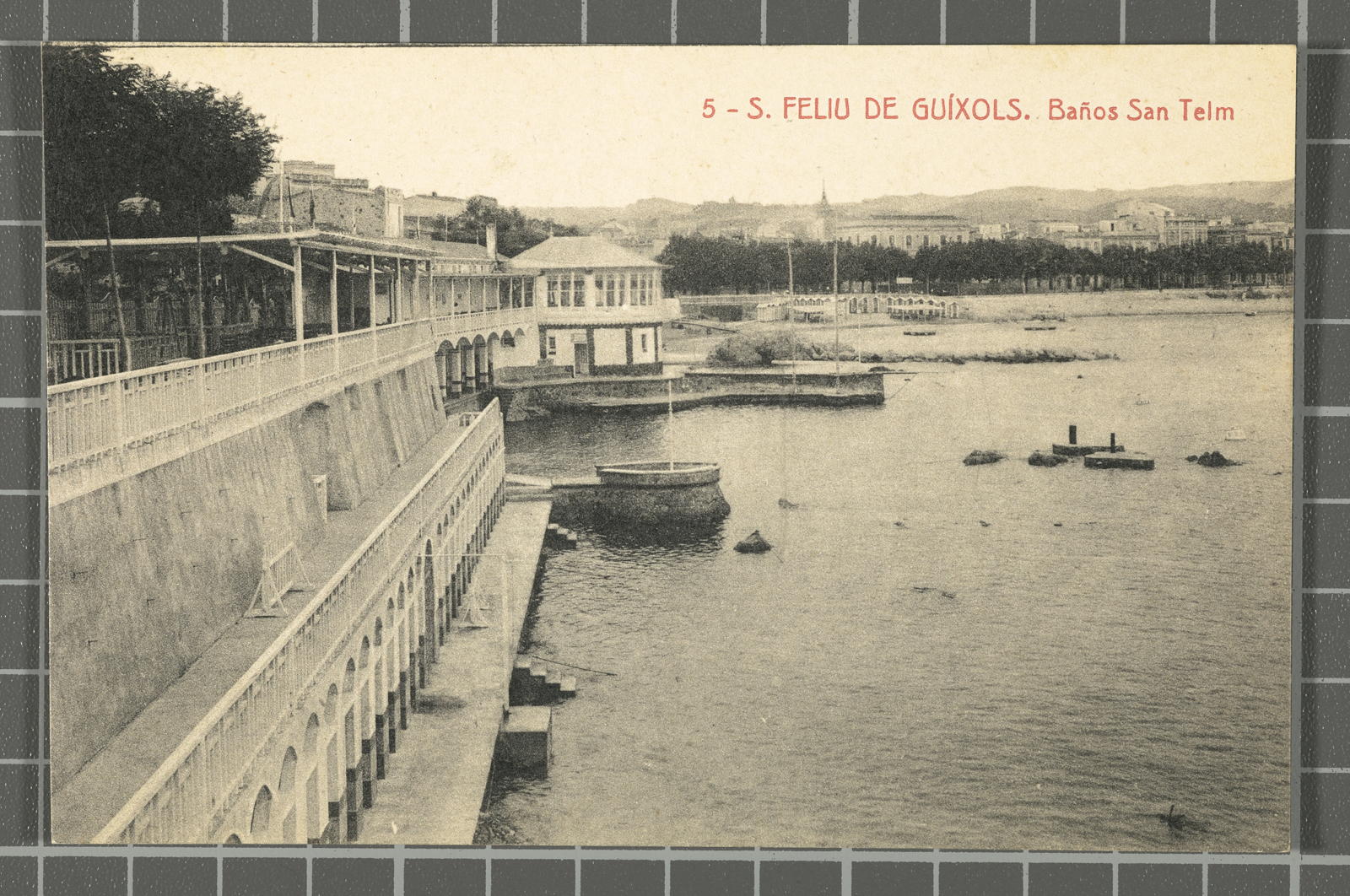 Desconegut, 5 - S. Feliu de Guíxols. Baños de San Telm