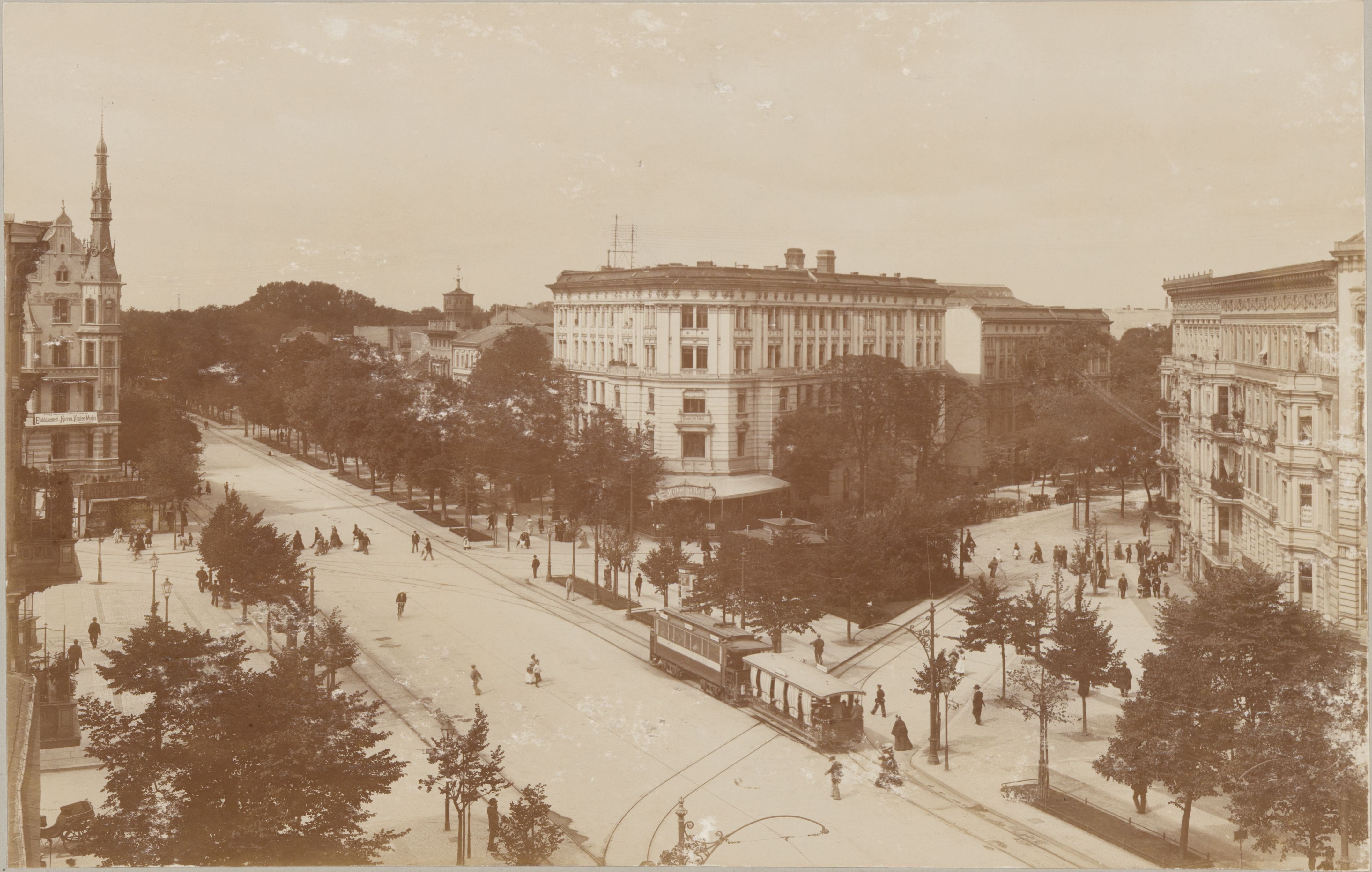 Unknown artist, Wilhelmplatz (Richard-Wagner-Platz)
