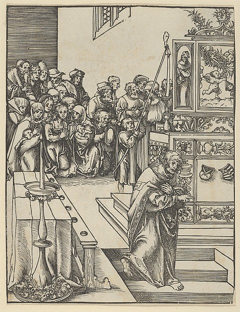 Lucas Cranach the Elder, John from the Martyrdom of the Twelve Apostles
