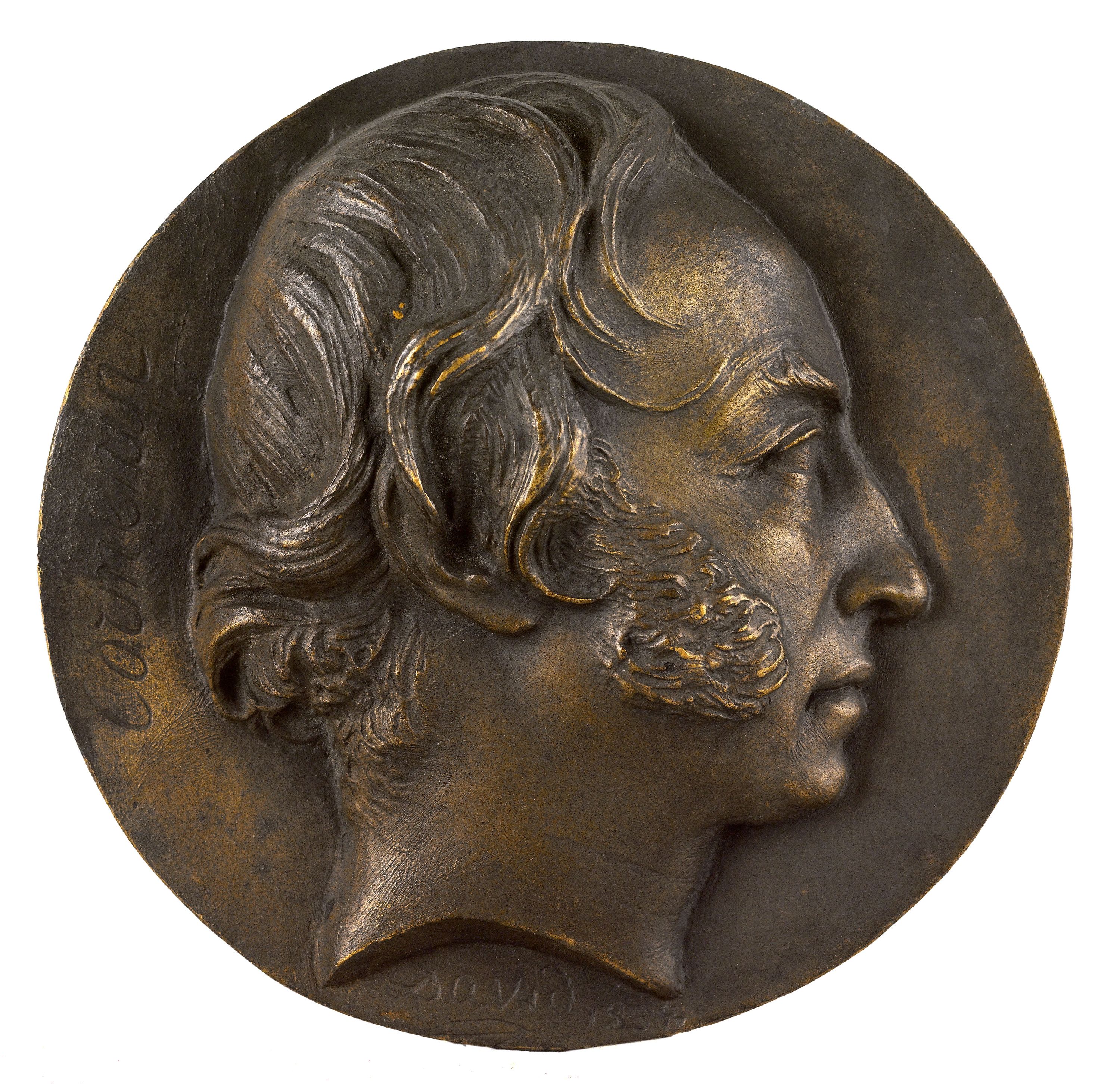 David d'Angers, Portrait de Louis-Marie de Lahaye, vicomte de Cormenin (1738-1868), publiciste et homme politique