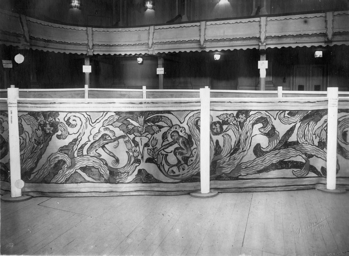 Narve Skarpmoen, Tobakksutstilling. Håndverkeren, Oslo 1924.