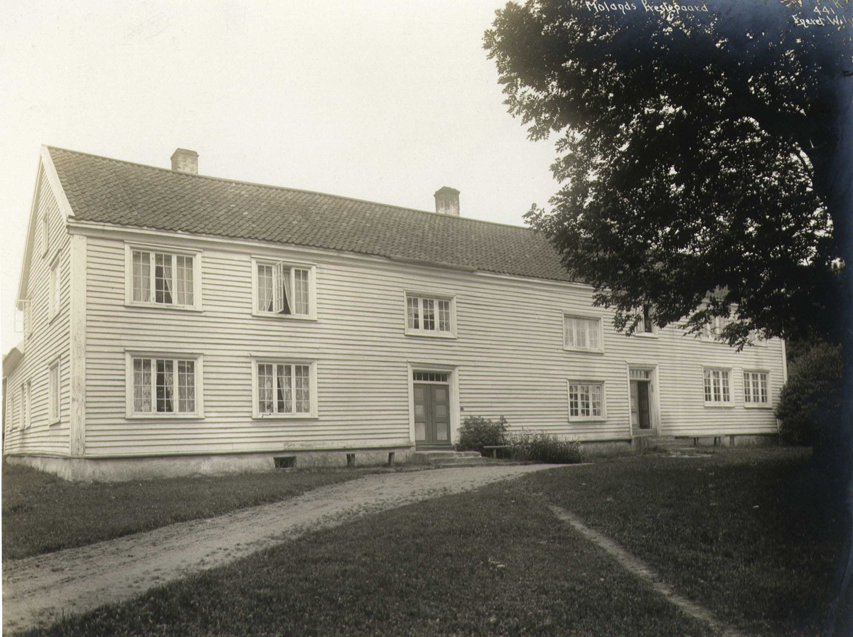 Anders Beer Wilse, Vestre Moland prestegård, Lillesand, Aust-Agder.