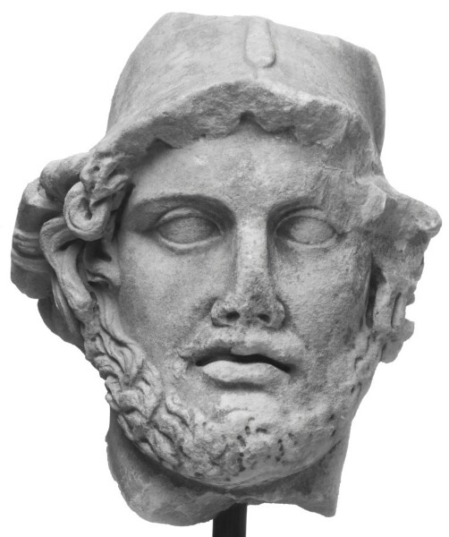 Unknown, Portrait of a Strategos (So-Called Alkibiades)