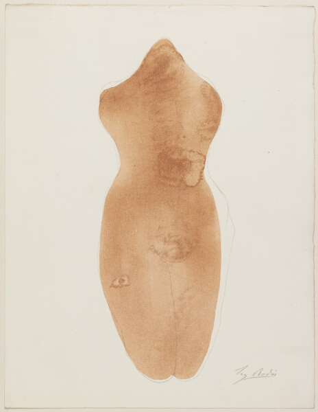 Auguste Rodin, Frontispice til Octave Mirbeau, "Jardin des Supplices", Paris 1902
