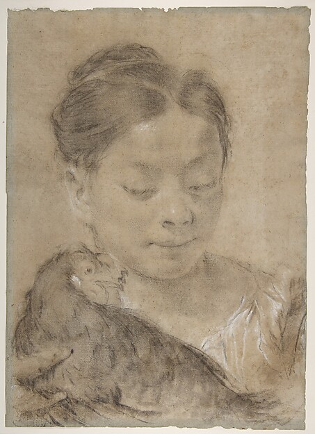 Giovanni Battista Piazzetta, Girl with a Hen