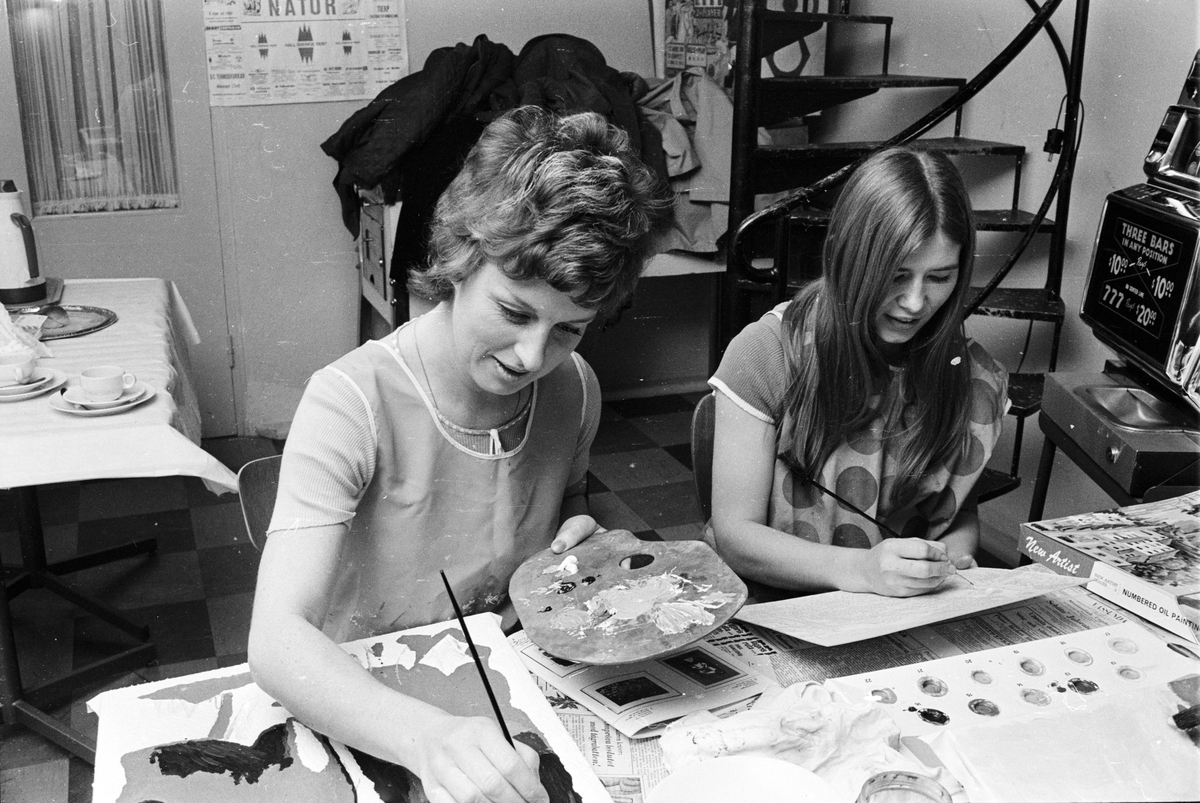 Tierp Arbetarbladet, Konstkurs, Mehedeby, Uppland, 1972