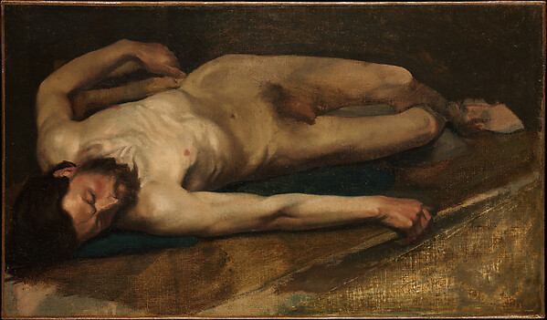 Edgar Degas, Male Nude