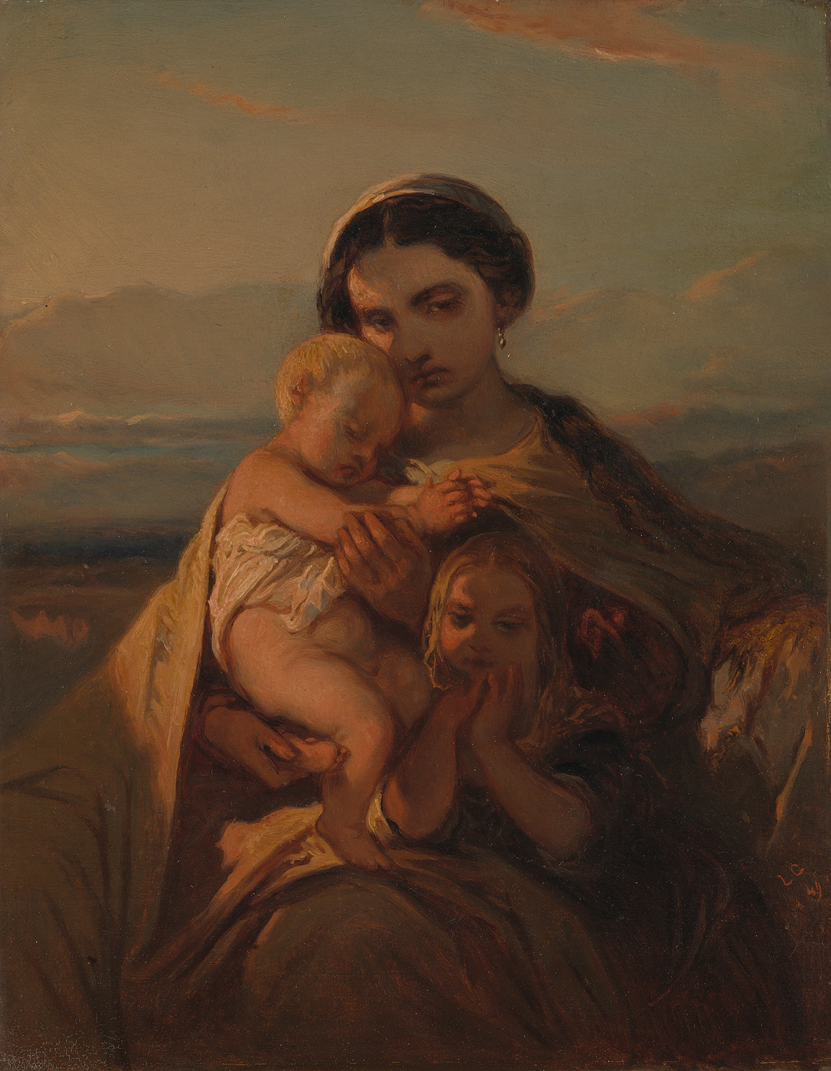 Louis Gallait, De Avond (le soir)