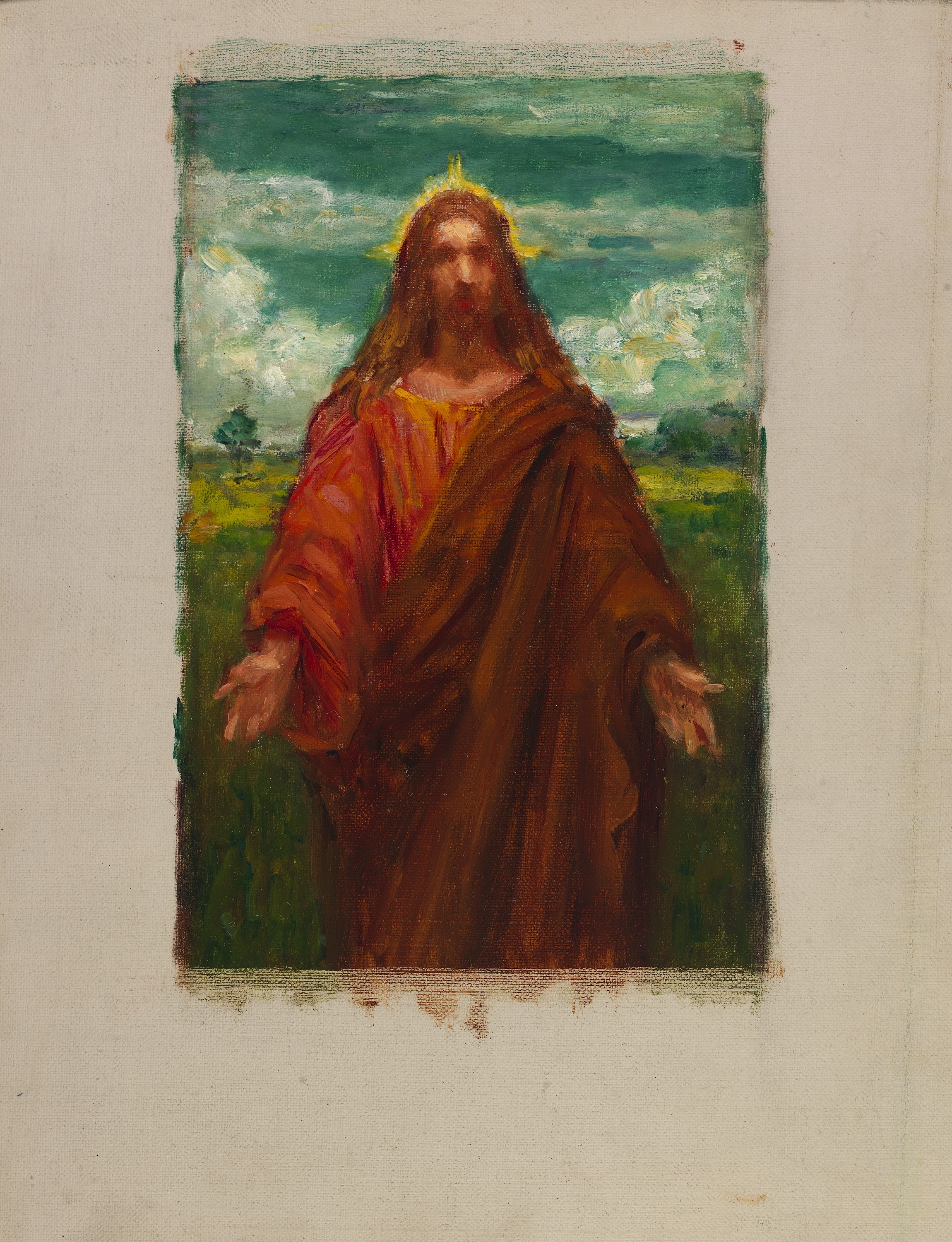 Kenyon Cox, Study for "Christ"