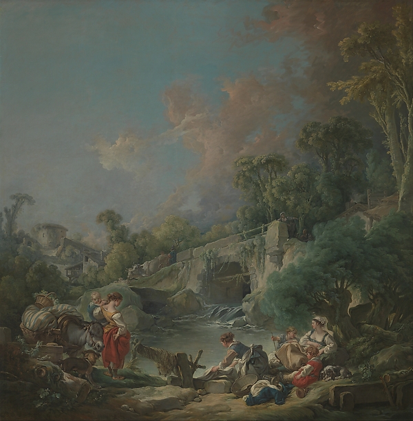 François Boucher, Washerwomen