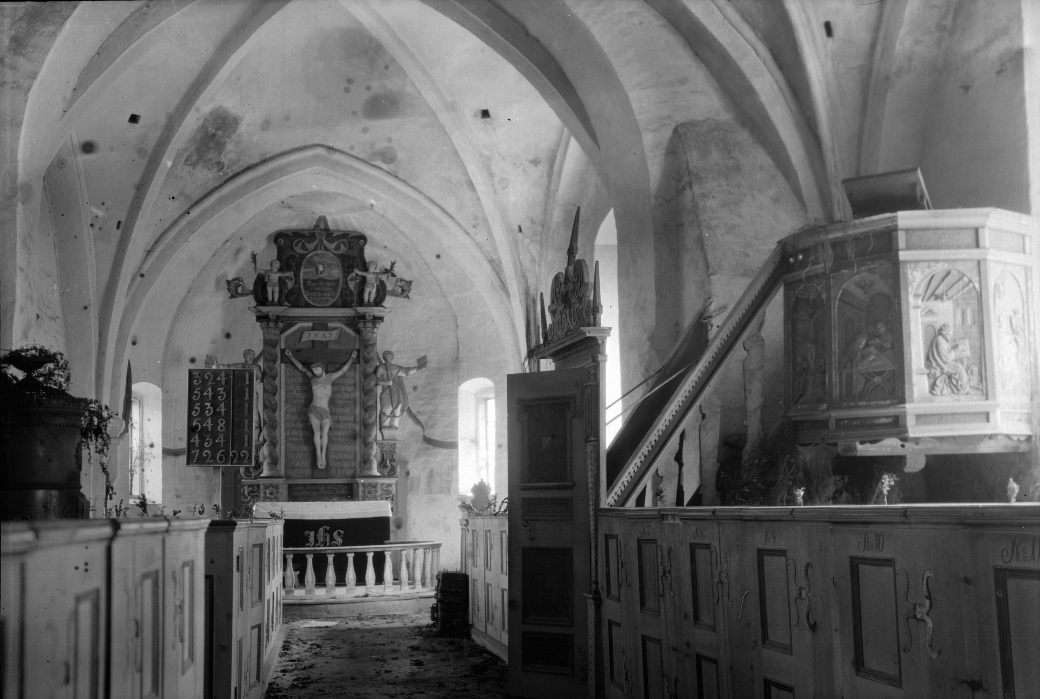 Sven Brandel, Maglarps gamla kyrka